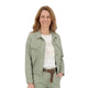 Dream Denim Oversized Jack - Saliegroen