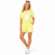 Varsity New York Short Set Geel