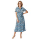 Panter Blouse Dress Blauw