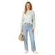 Comfortabele Straight Fit Jeans met Trekkoord - Lichtblauw