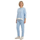 Set met Zijrits LichtBlauw Dames Co-ord