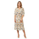 Midi Dress Baroque Beige
