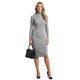 Col Dress Grijs