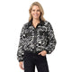 Juul Teddy Bomberjack met Zebra Print & Leer-look