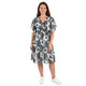 Tencel Floral Dress Blauw – Fris, sierlijk en tijdloos