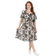 Tencel Floral Dress Black – Chic, feminine and versatile