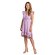 Cotton Lace Dress Lilac