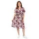 Tencel Floral Dress Fuchsia – Energetic, feminine and playful