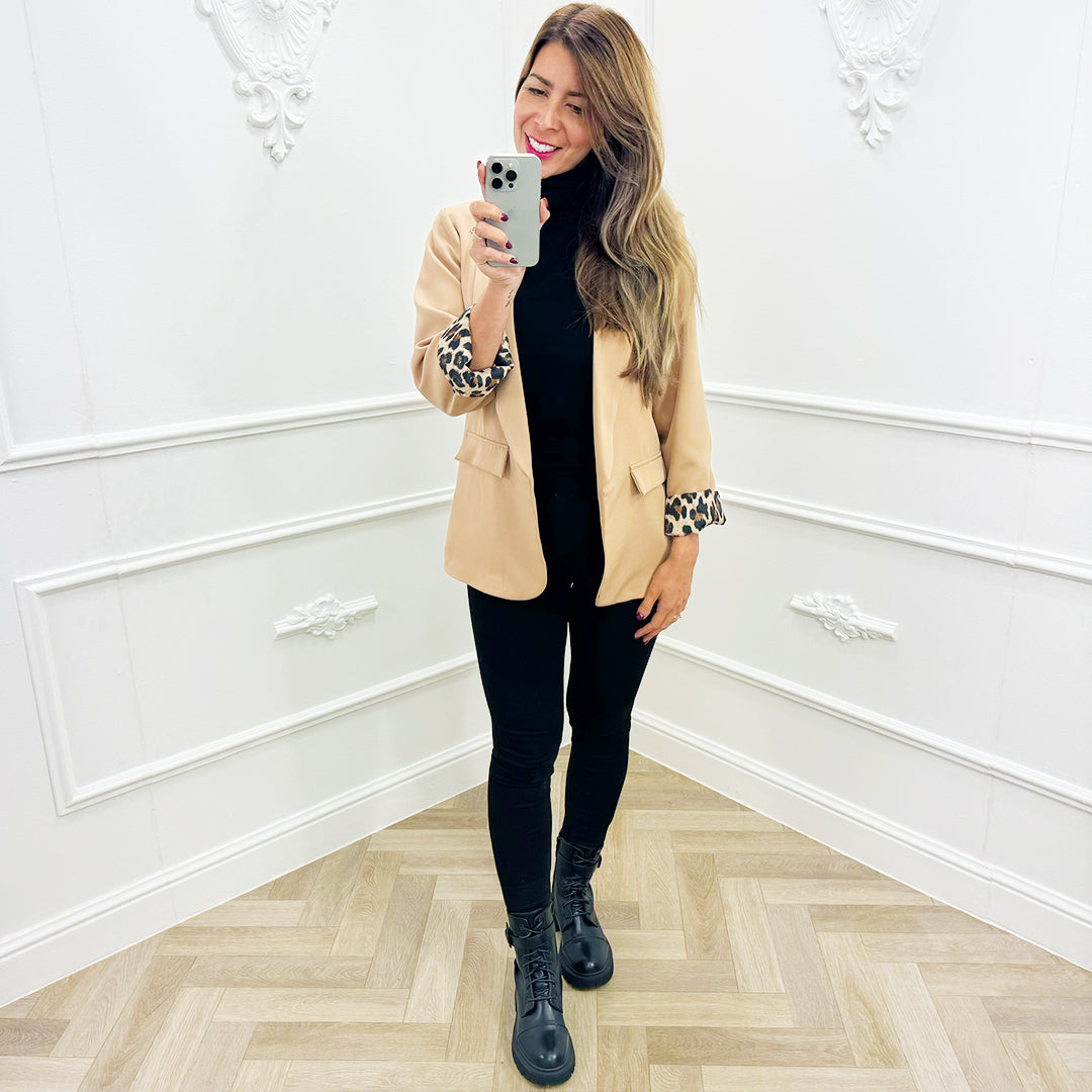 Blazer Liv Camel