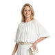 Lila Modal Blouse Wit