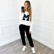 Velvet Set Zwart