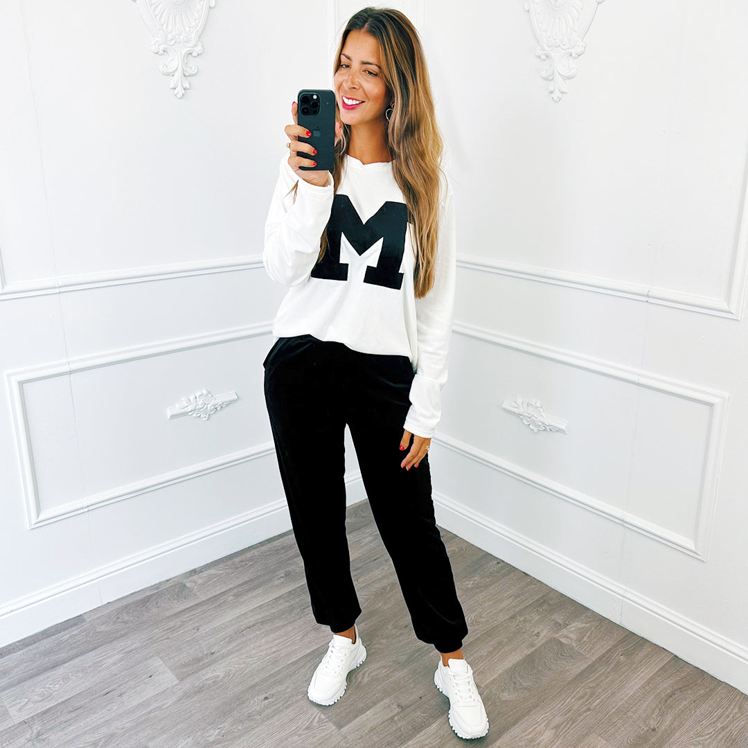 Velvet Set Zwart