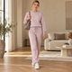 Set Luna Oudroze - Warme Gebreide Co-ord Set voor Dames