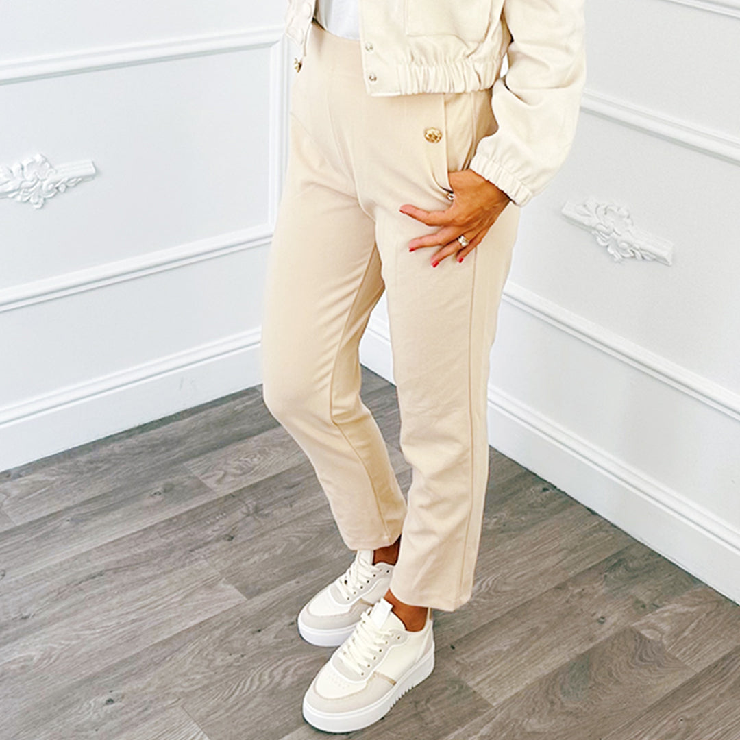 Button Broek Beige