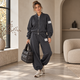 Bomber Set met Ballonbroek - Donkergrijs