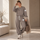 Urban Sweater Set met Ballonbroek - Taupe
