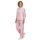 Lounge Set met Zijstreep - Roze