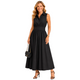 Suus Maxi Blouse Jurk Bruin