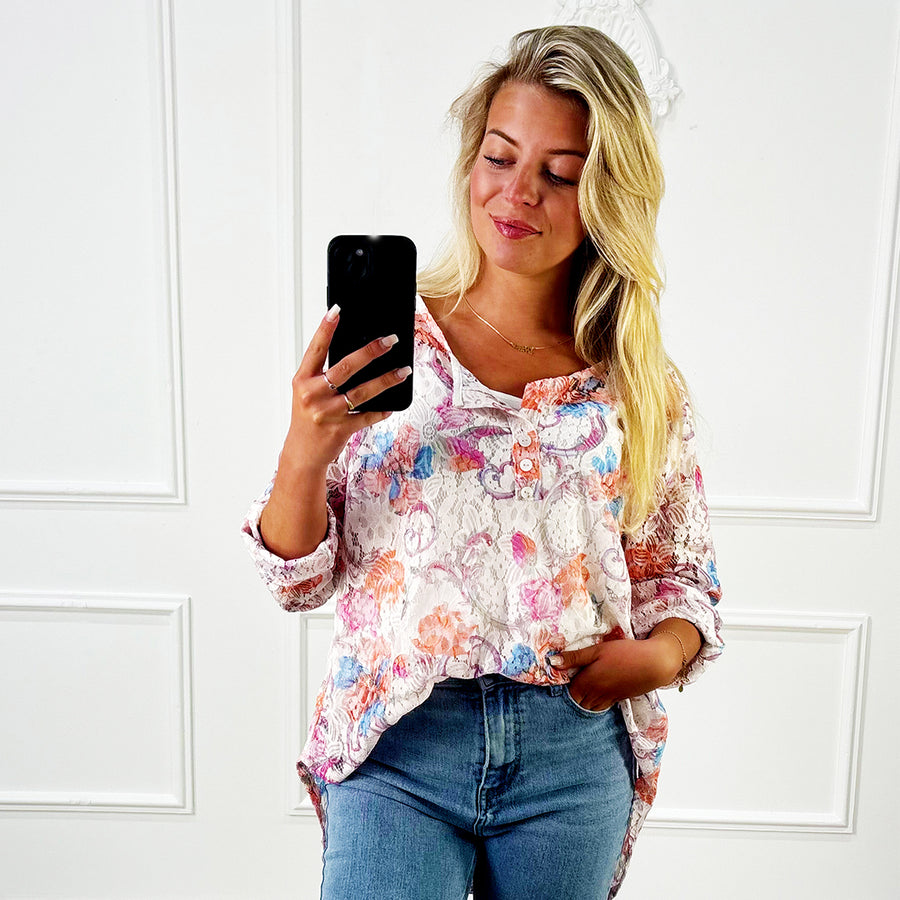 Blouse Fleur Multicolor