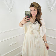 Maxi Jurk Ecru