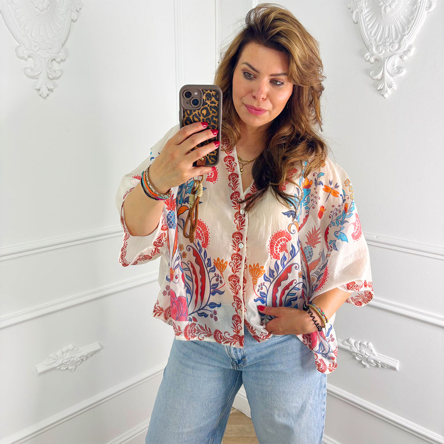 Elara Top Multicolor
