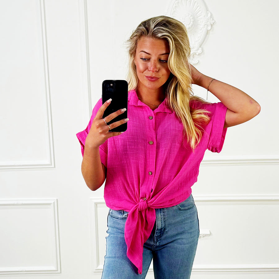 Blouse Liva  Fuchsia
