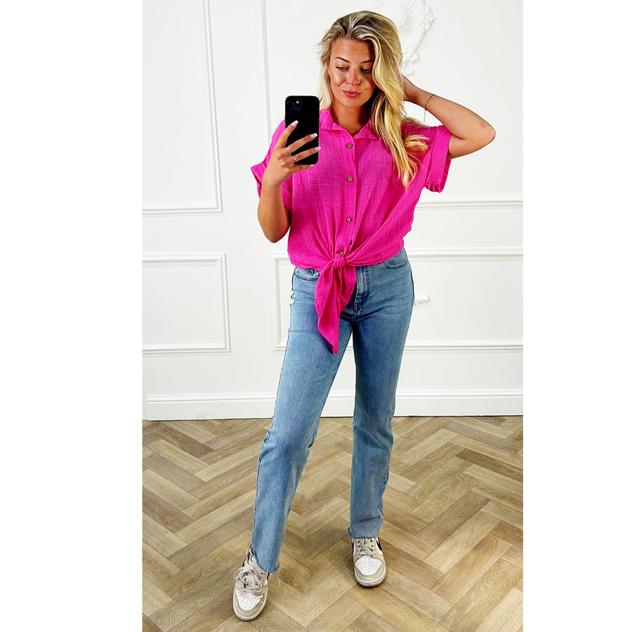 Blouse Liva  Fuchsia
