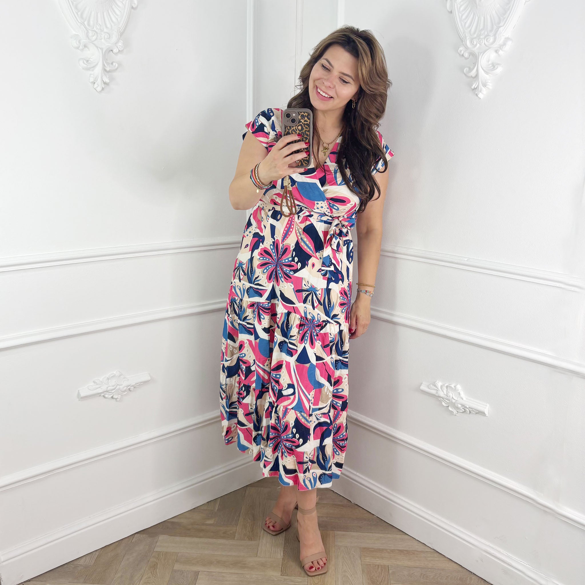 Floral Jurk Multicolor