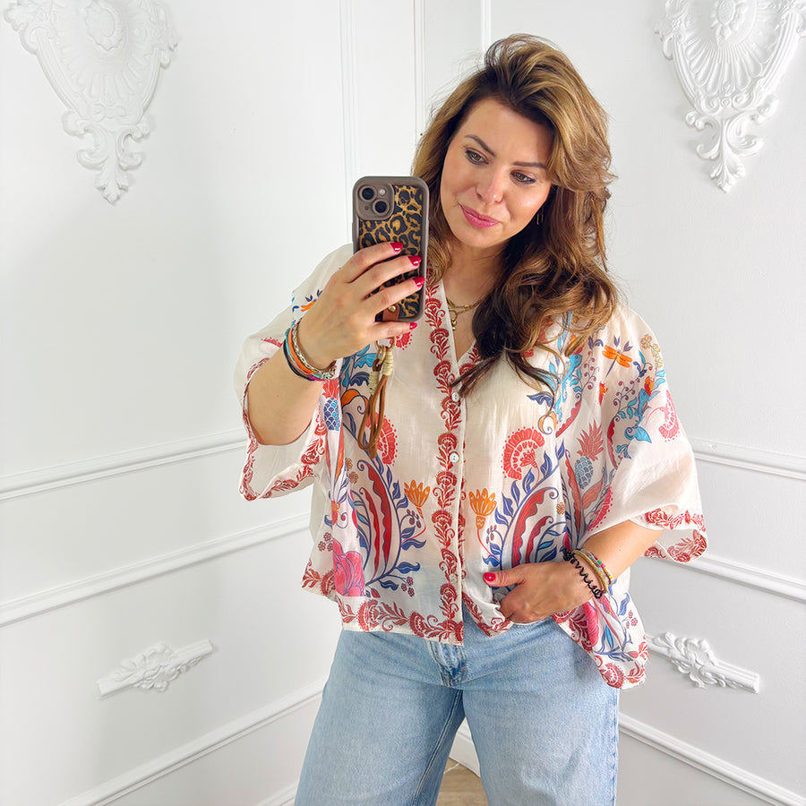 Elara Top Multicolor
