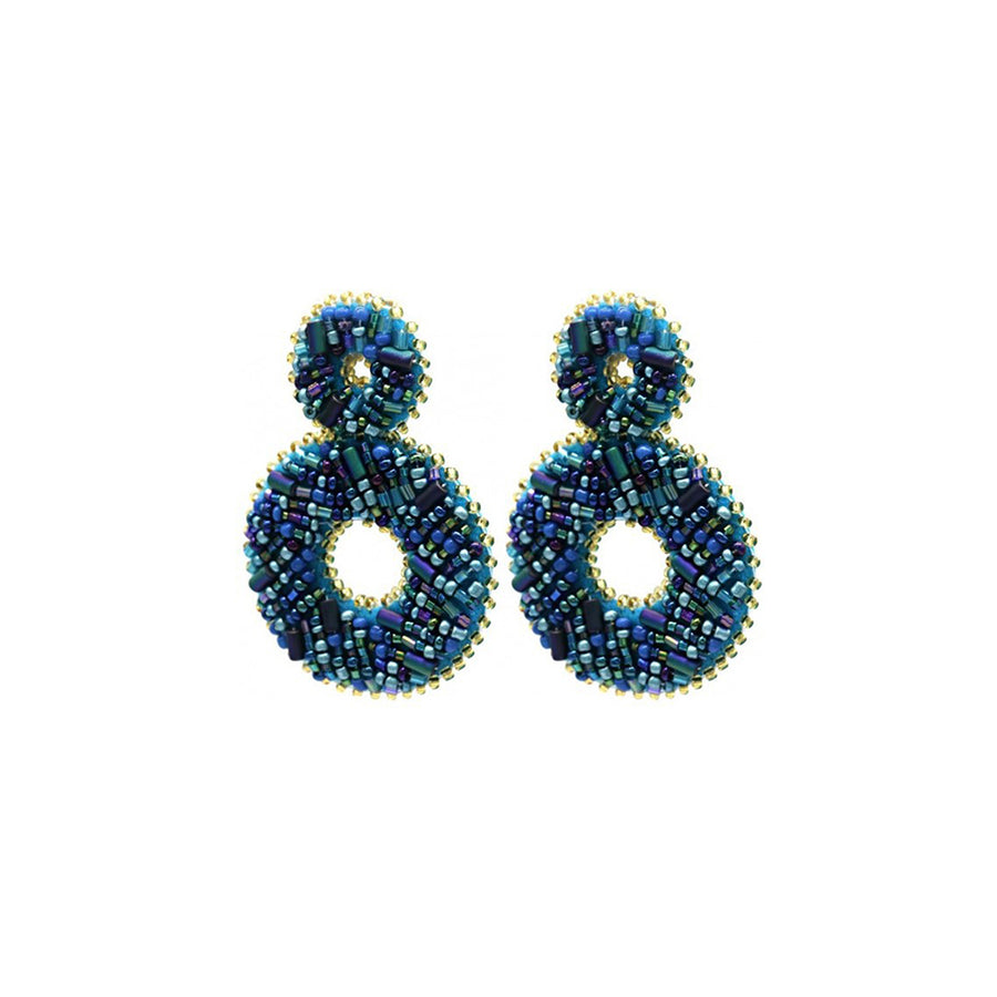 JEWEL || Earring Beads Blauw