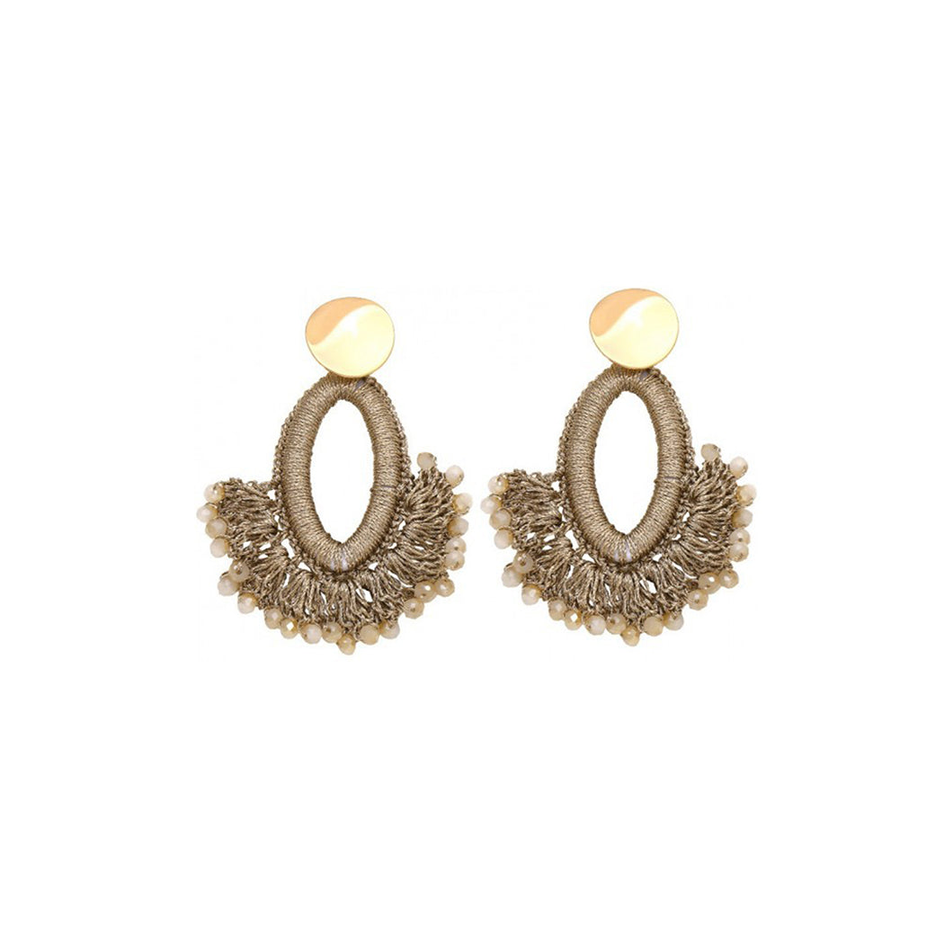 JEWEL || Earring Crochet Gold