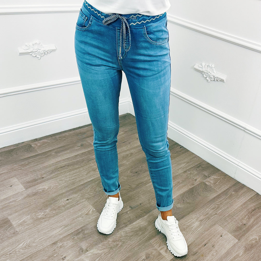 Jogging Jeans Blue