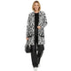 Knitted Vest Tijgerin Black