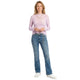 Kanten Top Lange Mouwen Babyroze