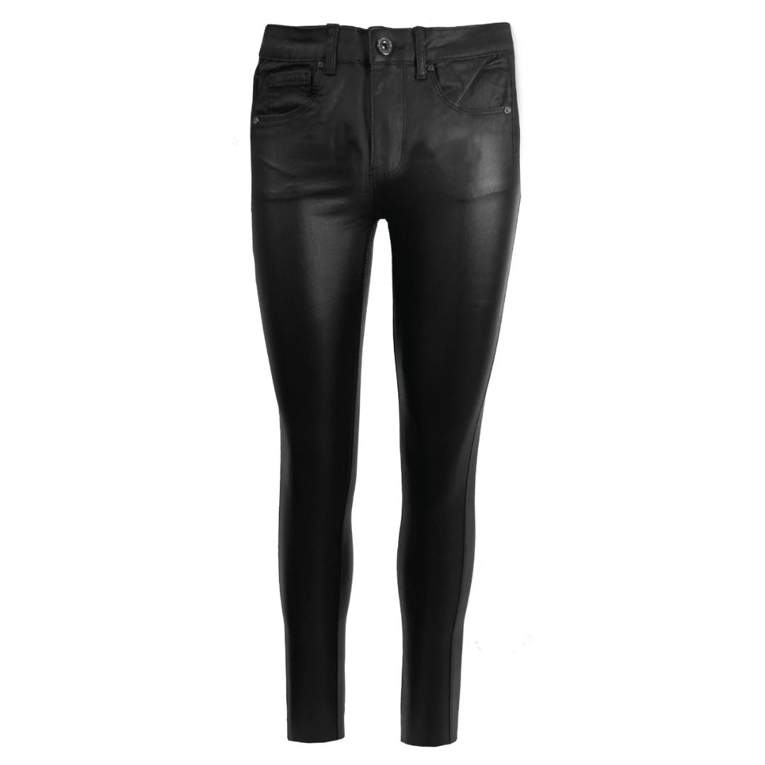 Perfect Coating Jeans Zwart