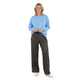 Lounge Set Panterprint Met Bies - Blauw