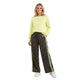 Lounge Set Panterprint Met Bies - Geel