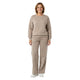 Lounge Set met Gouden Glitterstiksel - Beige