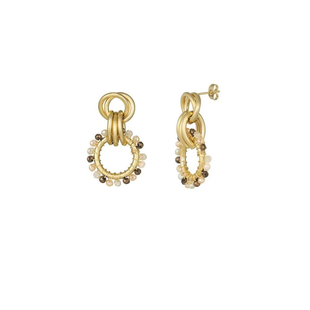 JEWEL || Earring Elegance Beige