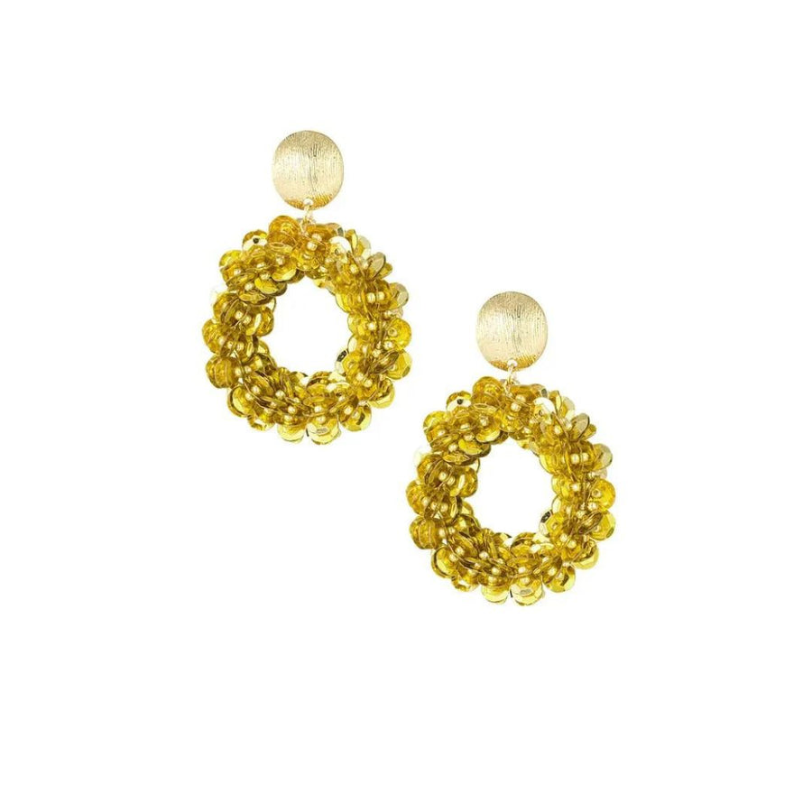 JEWEL || Earring Sequin Goud