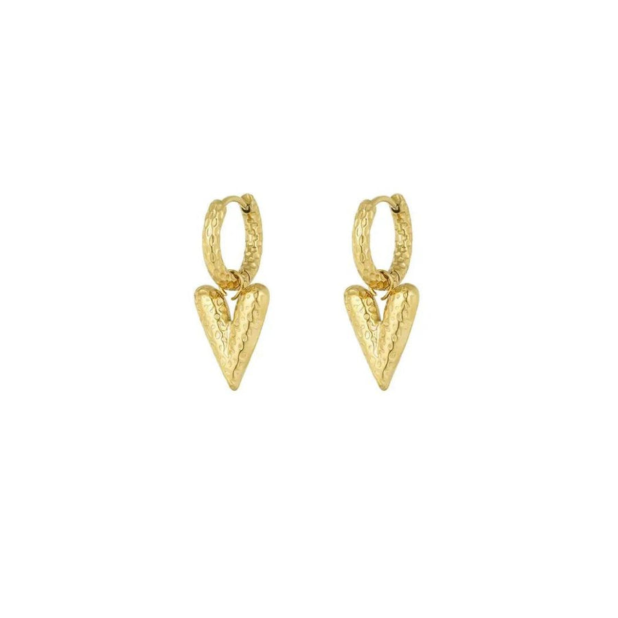 JEWEL || Earring Heart Goud