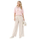 Oversized T-shirt met Sjaaltje - Roze