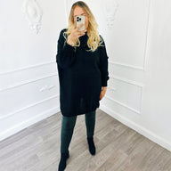 Oversized Tuniek Zwart