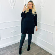 Oversized Tuniek Zwart