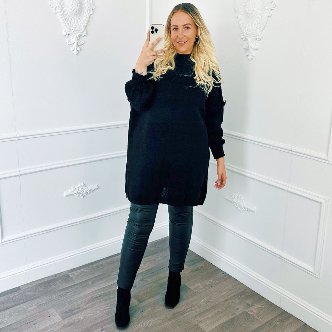 Oversized Tuniek Zwart
