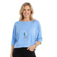 Top Kelly Blauw