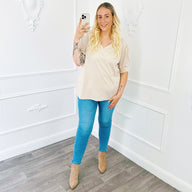 Travel Top Basic Creme