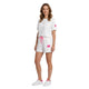 Urban Lounge Set met Neon Details Wit Roze