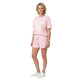 Varsity New York Short Set Lichtroze