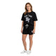 Varsity New York Short Set Zwart